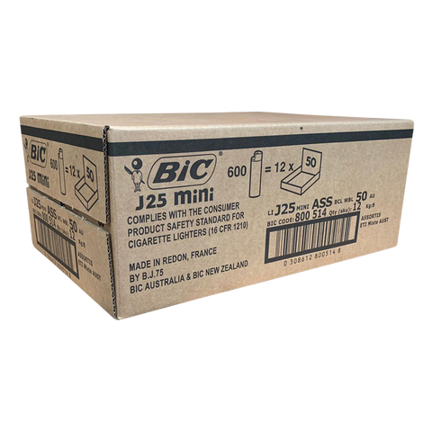 Bic J25 Mini Lighter Box