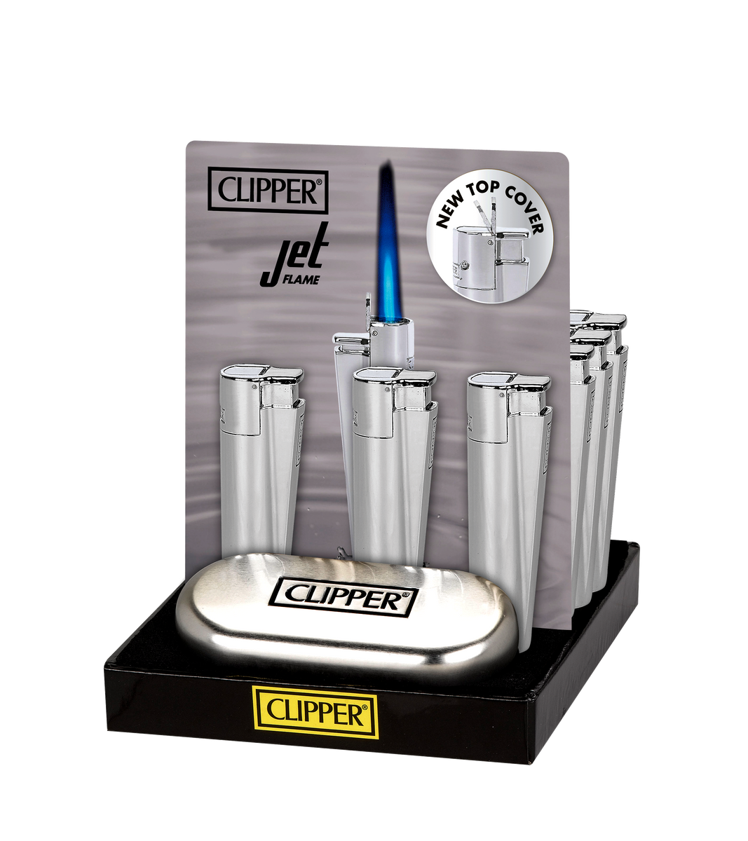 Clipper Metal Jet Silver – Xeno Imports