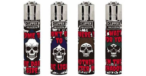 Clipper Large Death Text