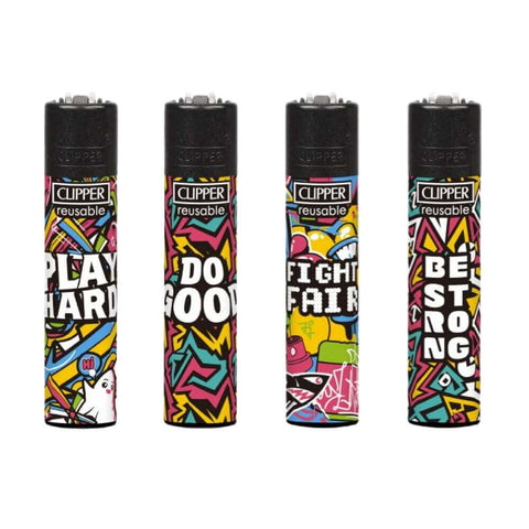 Clipper Large Graffiti Motos