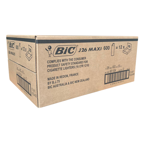 Bic J26 Maxi Lighter Box