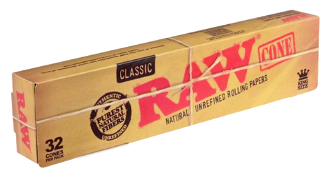 RAW Classic Basic King Size Cone 20 Pack